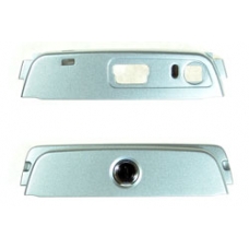 Nokia N95 Top en Bodem Cover Zilver