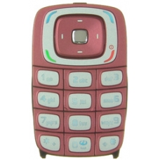 Nokia 6103 Keypad Latin Rood