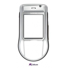 Nokia 6630 Frontcover Zilver (met CELLCOM Logo)