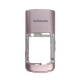 Samsung GT-S7350 Ultra Slide Middelcover Soft Pink incl. Zijtoetsen