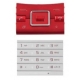Sony Ericsson Hazel Keypad Set Rouge