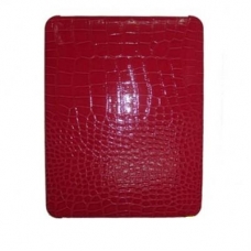 Hard Case Leder Rood voor Apple iPad