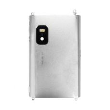 Nokia E7-00 Accudeksel Zilver Wit