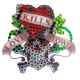 Ed Hardy Crystal Decal Sticker Mini Love Kills Slowly