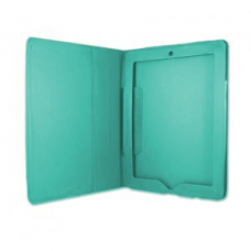 Lederen Beschermtas Flip met Houder Blauw voor Apple iPad2/ iPad3/ iPad4