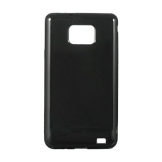 TPU Silicone Case Zwart voor Samsung i9100 Galaxy S II