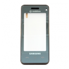 Samsung F490 Frontcover incl. Touch Unit Zwart met Vodafone Logo