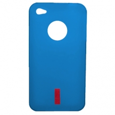 TPU Silicon Case Klassiek Blauw voor iPhone 4/ 4S