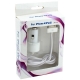 Autolader Mini Wit voor Apple iPhone 4/ 4S/ iPad2/ iPad3 (2100 mAh)
