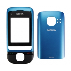 Nokia C2-05 Cover Blauw