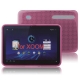 TPU Silicon Case Ruiten Design Pink voor Motorola XOOM