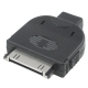 Mini-USB Converter Adapter Zwart voor iPhone/ iPad