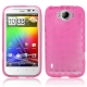 TPU Case Kubus Patroon Pink voor HTC Sensation XL