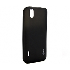LG Silicon Case CCR-250 Zwart voor LG P970 Optimus Black 