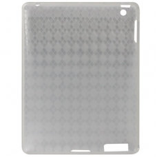 TPU Silicon Case Ruiten Design Transparant voor Apple iPad3