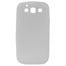 Silicon Case Wit voor Samsung i9300 Galaxy S III