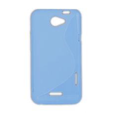 TPU Case S-Line Blauw voor HTC One X