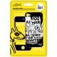 LostDog Protective Skin Kit Wanted Zwart voor Apple iPhone 4/ 4S
