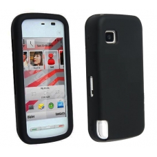 Silicon Case Zwart voor Nokia 5230 XpressMusic