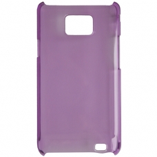 Hard Case Transparant Paars voor Samsung i9100 Galaxy S II